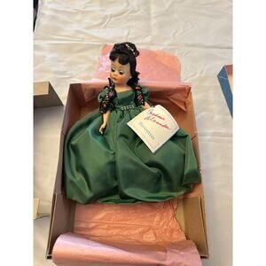 Madame Alexander Doll Green Gown‎ Portrait Series Collectible in Box